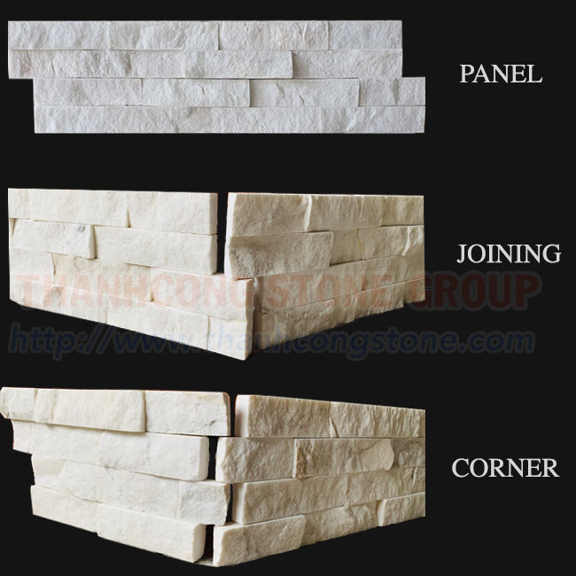 Milky White Stone Panels